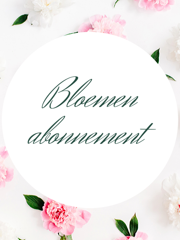 Bloemen abonnement